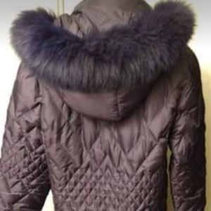 NWOT ($289) Ladie's REGENCY Long Down PURPLE PARKA